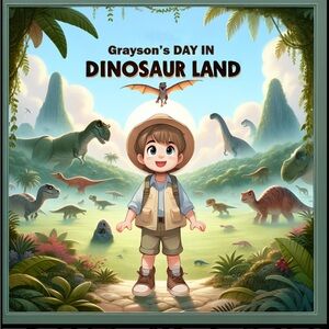 Dinosaur Adventure Customized Book